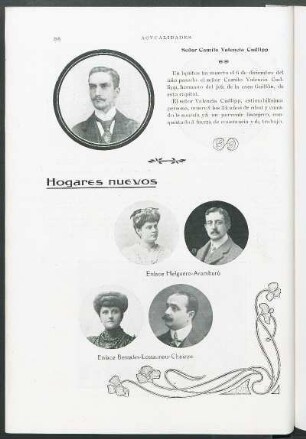 Hogares nuevos : Enlace Helguero- Aramburú.- Enlace Bernales Lostaunau- Chaizze