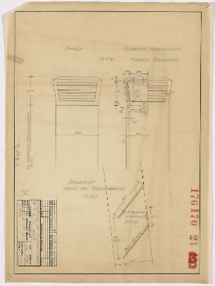 Entlüftung der Umspannerzellen R. 1, 2, 3