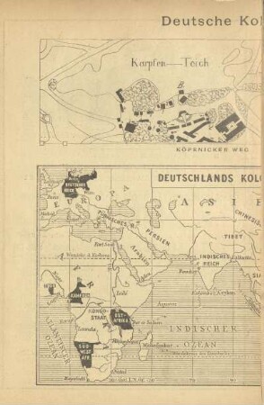 Karten: Deutsche Kolonial-Ausstellung