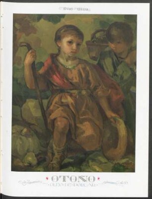 "Otoño", óleo