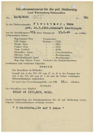 Fiechtner, Emma