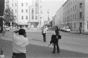 Berlin-Mitte : In Berlin-Mitte, Torstrasse, Ecke Kleine Hamburger Strasse