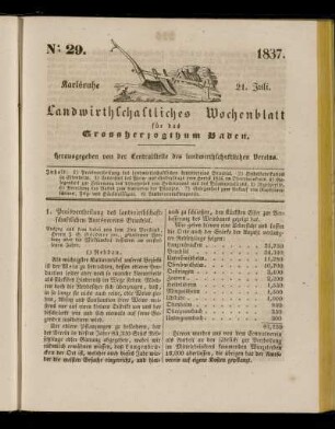 No 29. 1837. 21. Juli