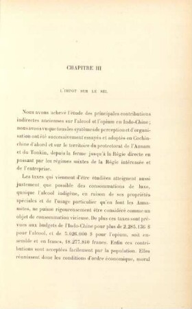 Chapitre III. L'impôt sur le sel