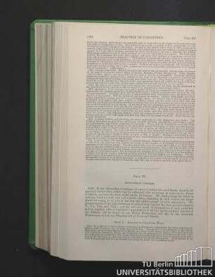 Chap. IX. Arboricultural catalogue.
