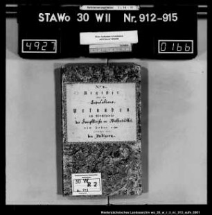 Zivilstandsregister Wolfenbüttel, Hauptkirche BMV