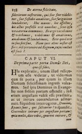 158-165, Caput VI