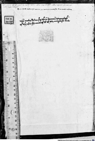 Biblia sacra (Isaias, Jeremias, Apocalypsis Johannis) cum Postilla litterali Nicolai de Lyra - BSB Clm 14109