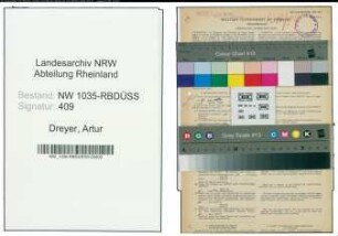 Entnazifizierung Artur Dreyer , geb. 05.03.1897 (Steiger)