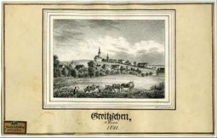 Groitzschen bei Gera. 1841.