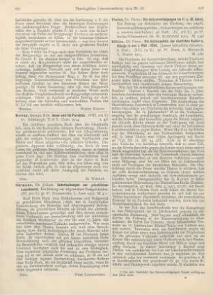 678-679 [Rezension] Theloe, Herm., Die Ketzerverfolgungen im 11. u. 12. Jahrh