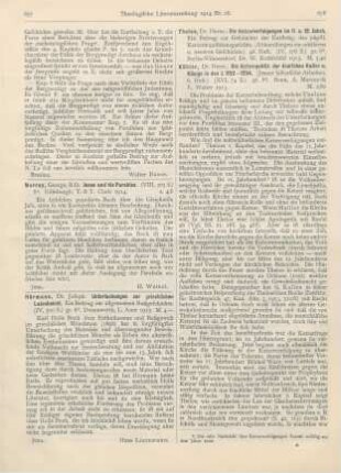 678-679 [Rezension] Theloe, Herm., Die Ketzerverfolgungen im 11. u. 12. Jahrh