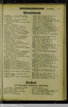 Posseck mit Grünpöhl, Haselrain, Höllensteg