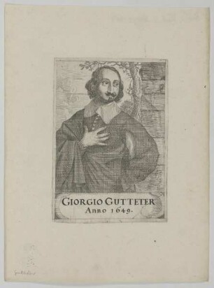 Bildnis des Georgio Gutteter