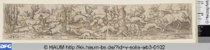 Verkehrte Welt: Hirsche und Rehe jagen Jäger und Hunde