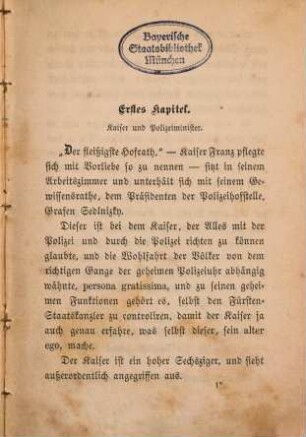 Nikolaus und Metternich : Roman und Geschichte, 3,1. Nikolaus