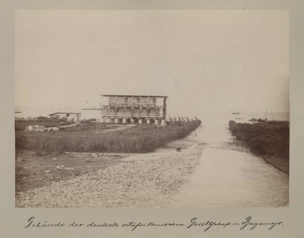 Building of the German East African Society in Bagamoyo