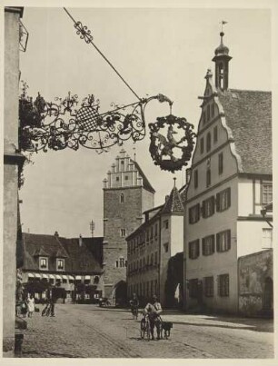 Dinkelsbühl. Am Rothenburger Tor