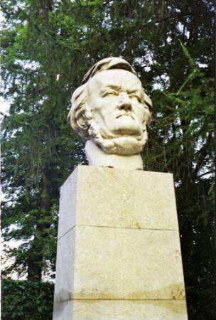 Bayreuth: Büste Richard Wagners