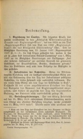 Deutsche Staatsgrundgesetze in diplomatisch genauem Abdrucke : zu amtlichem und zu akademischem Gebrauche. 7