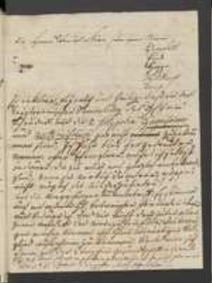 Brief von Jeunet Duval und Christian Heinrich Oppermann