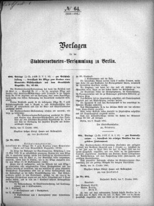 No. 64 (680-692), 24. Oktober 1885