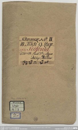 Symphonies. Arr - Mus.2954-N-4 : orch - A; JenS 65