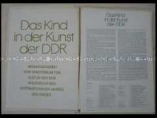 Grafikmappe "Das Kind in der Kunst der DDR"