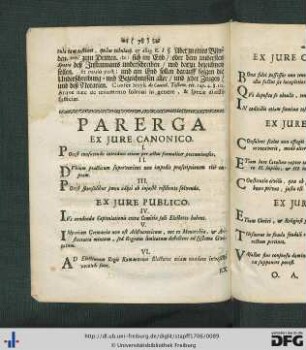 Parerga.
