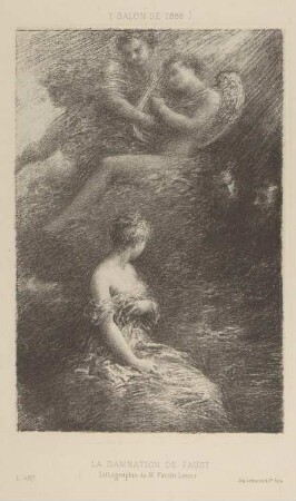 La Damnation de Faust. Die Erscheinung von Gretchen