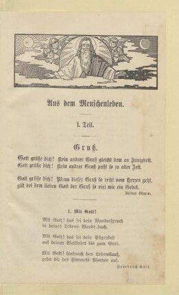 Aus dem Menschenleben