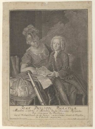 Bildnis des Jean Philippe Baratier