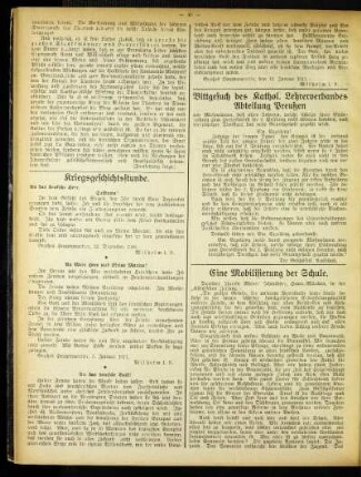 ¬Eine¬ Mobilisierung der Schule