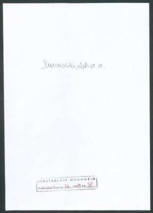 Kunowski, Lothar von, Direktion der Staatlichen Zeichenlehrerkurse, Düsseldorf an Wichert
