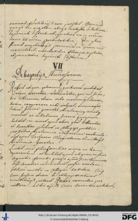 [fol. 8] De hospitiis studiosorum