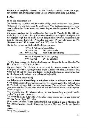 a) bei der auslösenden Tat
