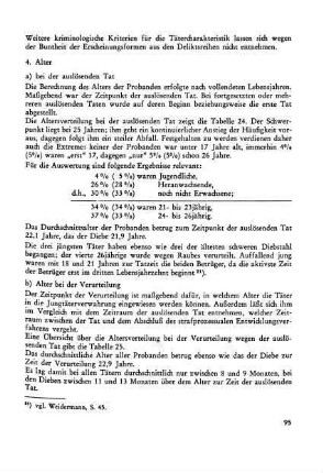 a) bei der auslösenden Tat