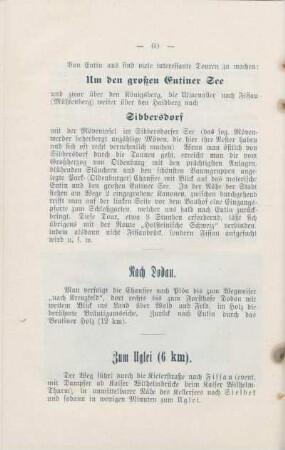Um den großen Eutiner See