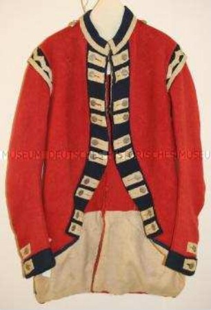 Uniformrock für Mannschaften der Miliz, Großbritannien