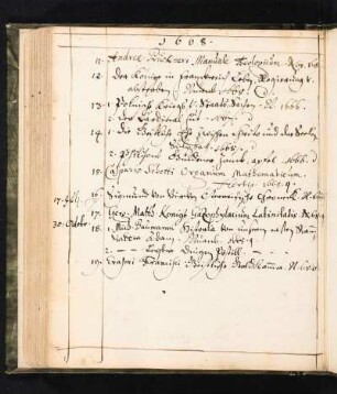 1669-1683, Stadtbibliothekar Justus Jacob Leibnitz