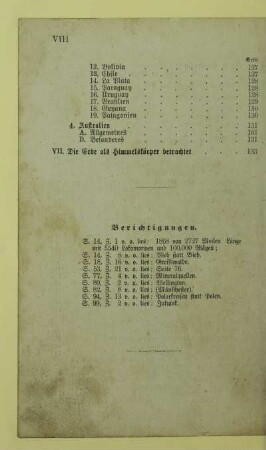 Berichtigungen