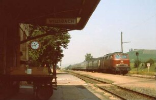 Willsbach Lok 215 012 D951 UIC-X-Wagen
