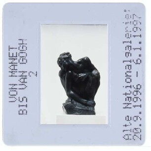 Rodin, Hockende Frau