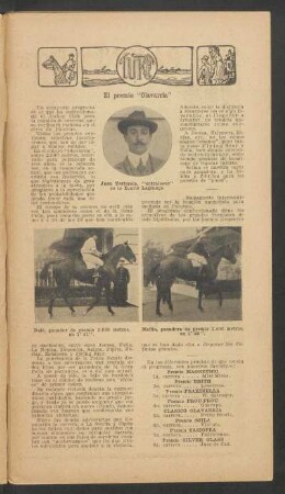 Turf: El premio "Olavarría"