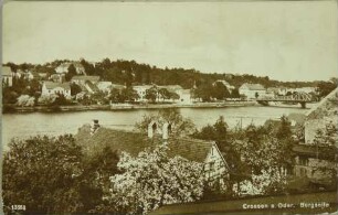 Postkarte, Crossen (Krosno Odrzańskie)