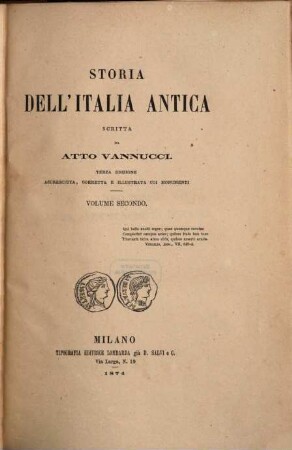 Storia dell'Italia antica. 2
