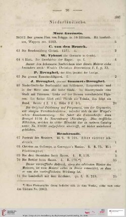 Niederländische (Nr. 62 - 1)
