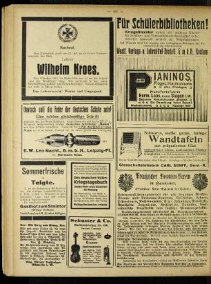 Nachruf : [Wilhelm Kroes]