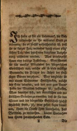 Das Grab der Bettel-Mönche