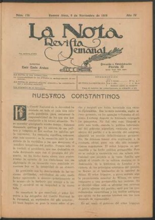 Nuestros Constantinos